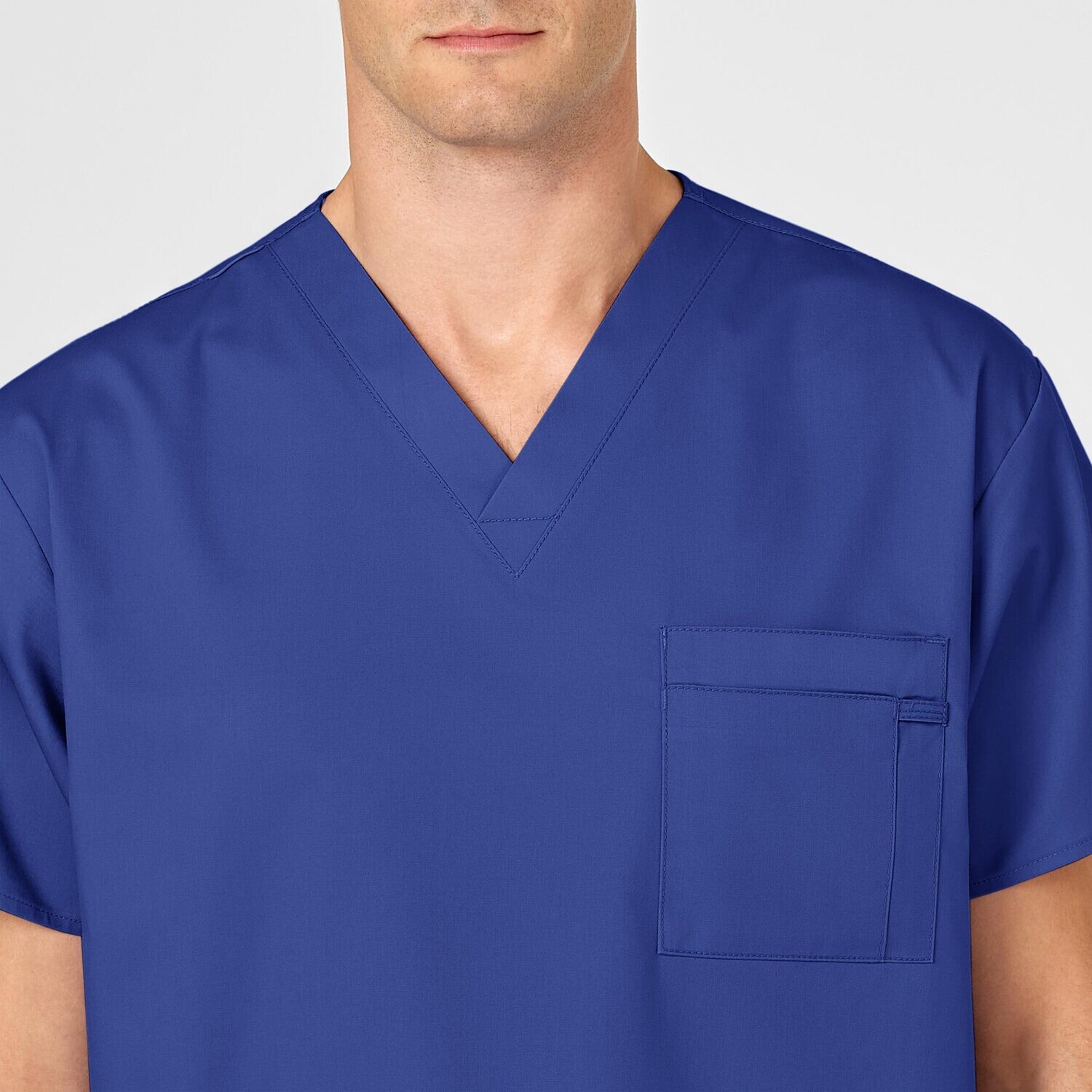 Casacca uomo 100 scollo a V galaxy blue