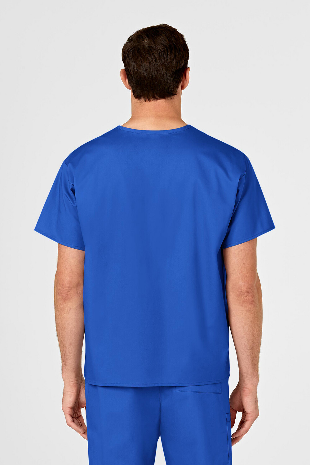 Casacca uomo 100 scollo a V royal blue