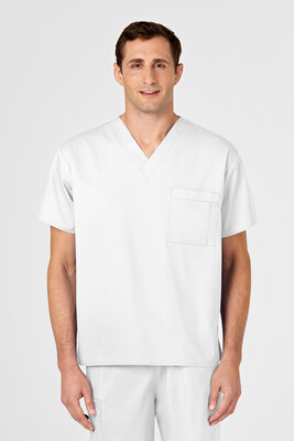 Casacca uomo 100 scollo a V white