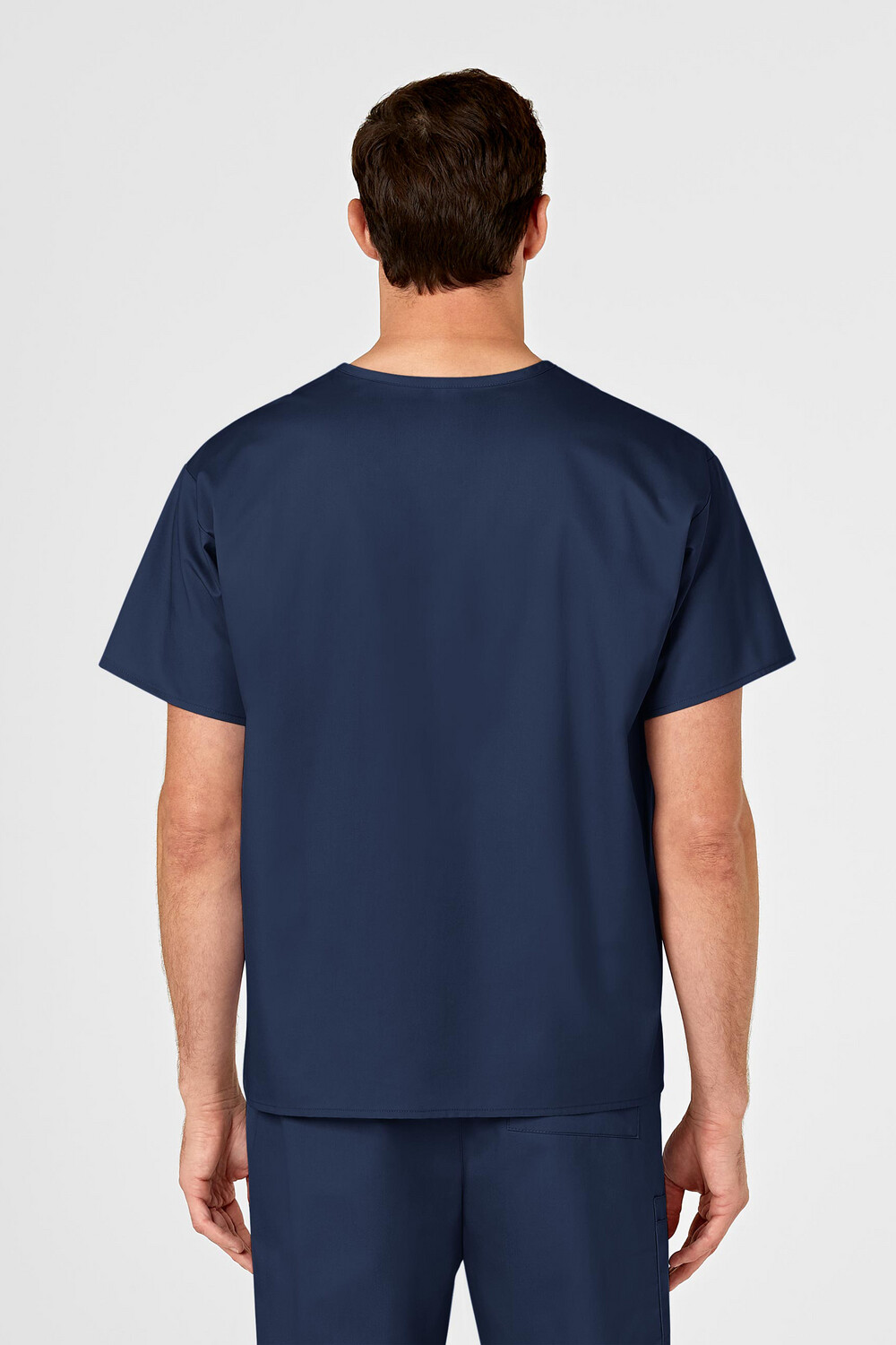 Casacca uomo 100 scollo a V navy blue