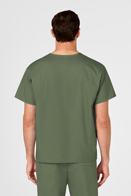 Casacca uomo 100 scollo a V olive
