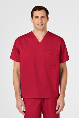 Casacca uomo 100 scollo a V red