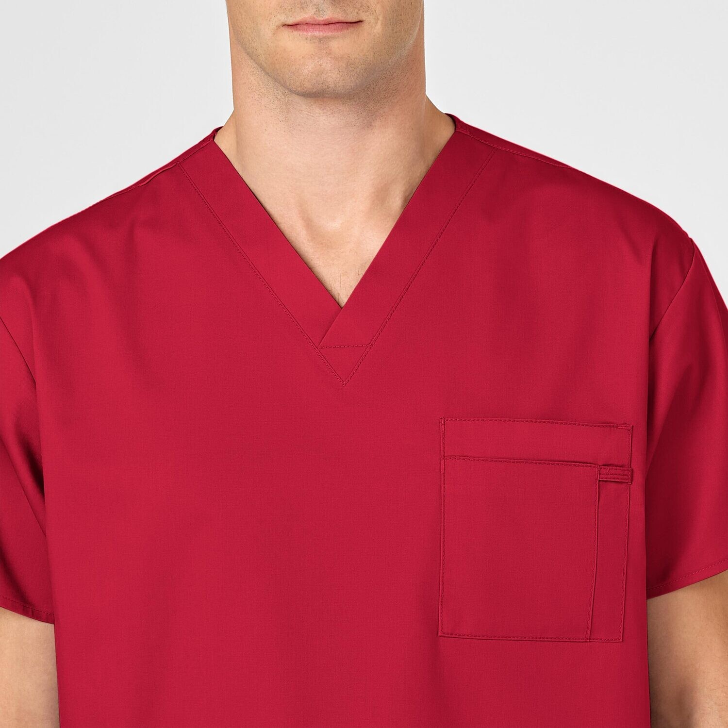 Casacca uomo 100 scollo a V red