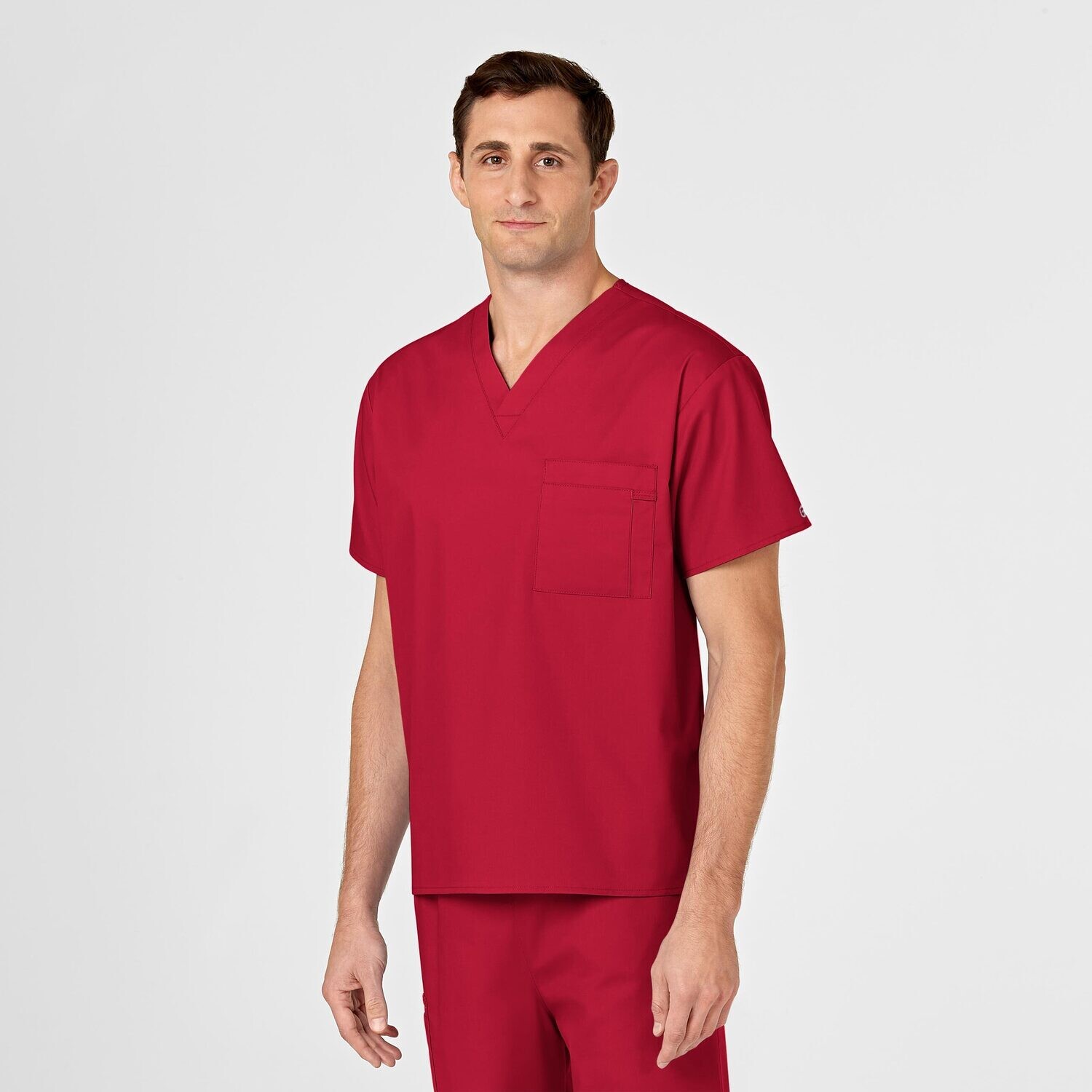 Casacca uomo 100 scollo a V red