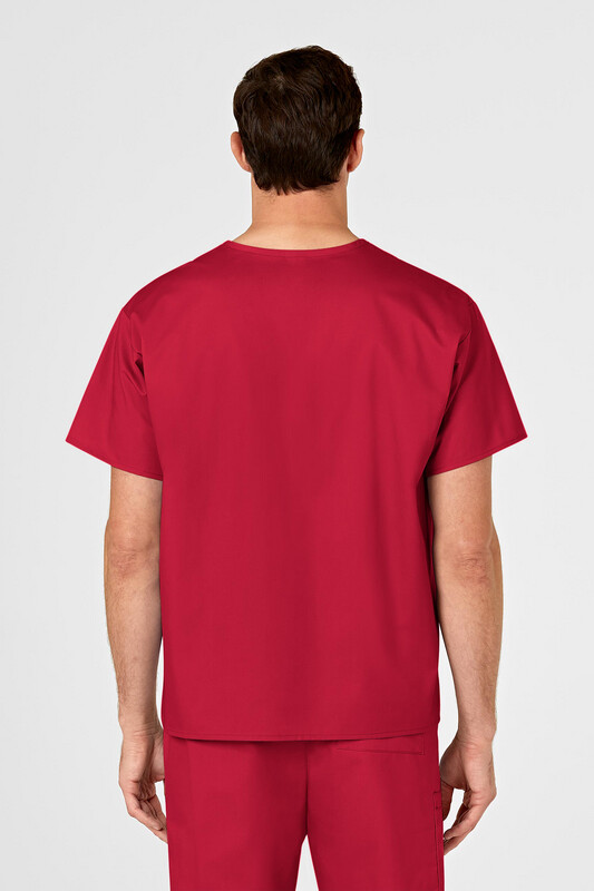 Casacca uomo 100 scollo a V red