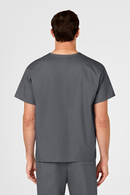 Casacca uomo 100 scollo a V pewter
