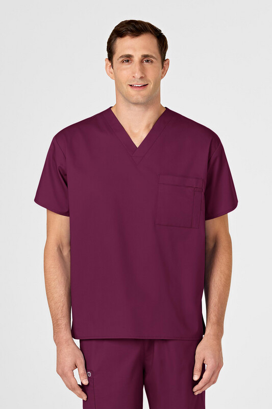 Casacca uomo 100 scollo a V wine