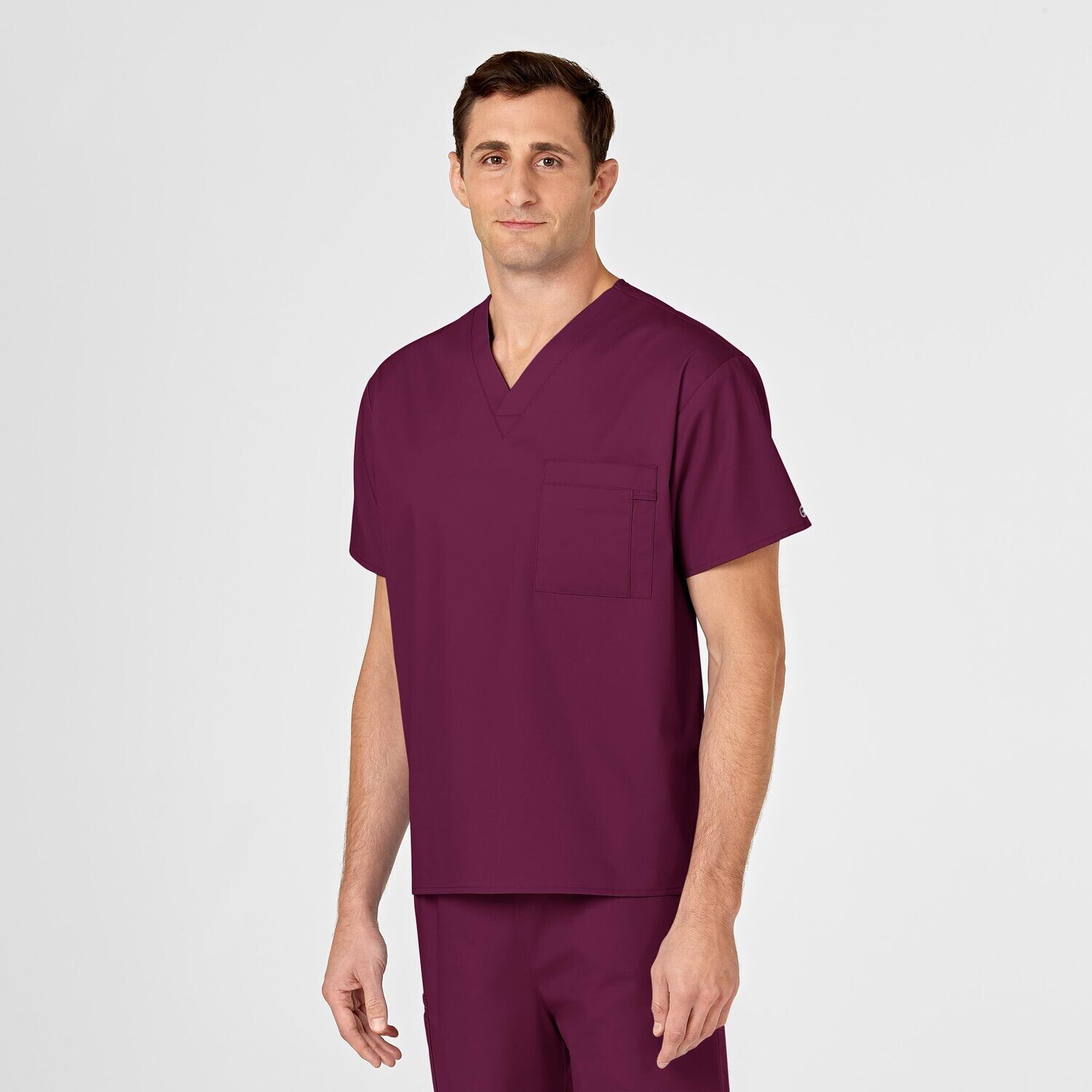 Casacca uomo 100 scollo a V wine