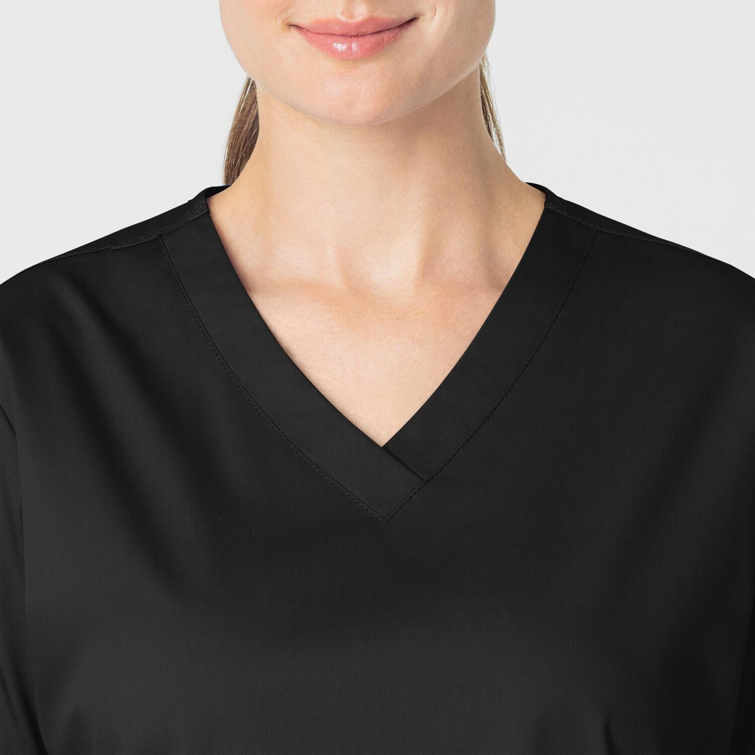 Casacca donna 101 scollo a V black