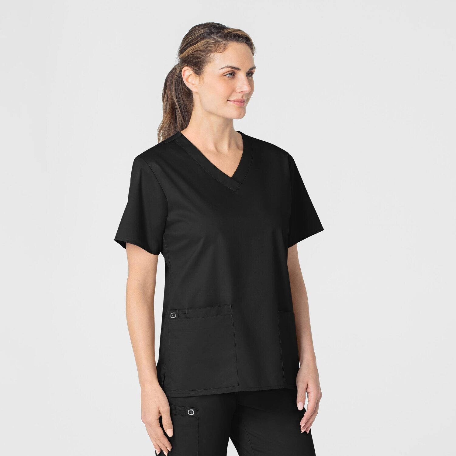 Casacca donna 101 scollo a V black