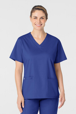 Casacca donna 101 scollo a V galaxy blue