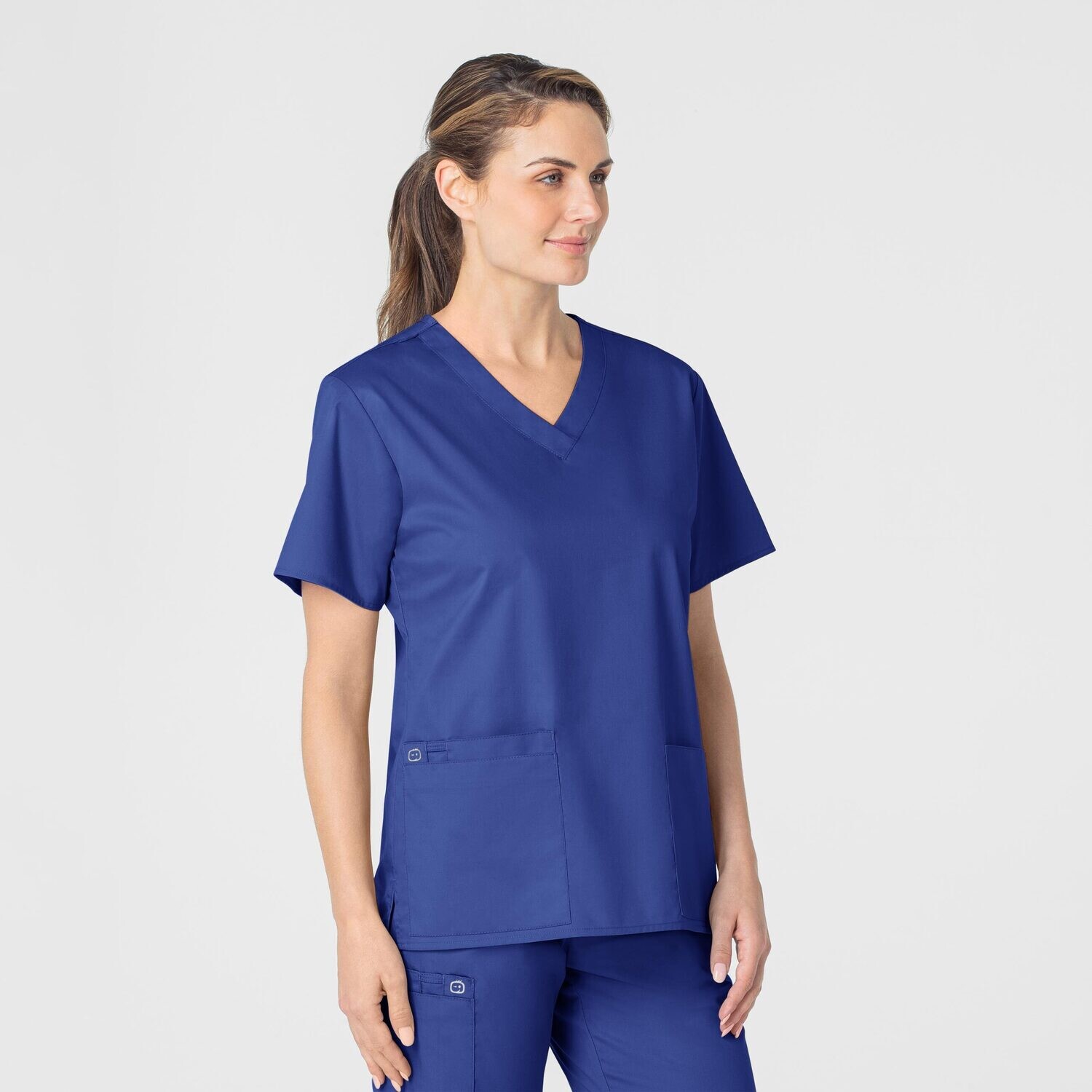 Casacca donna 101 scollo a V galaxy blue