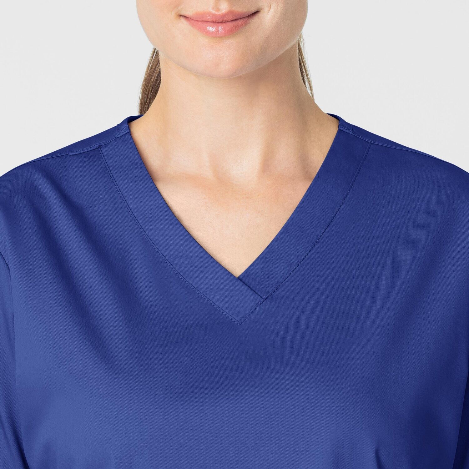 Casacca donna 101 scollo a V galaxy blue