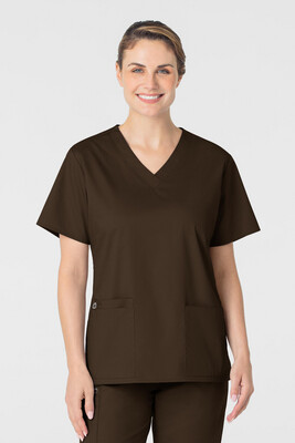 Casacca donna 101 scollo a V chocolate