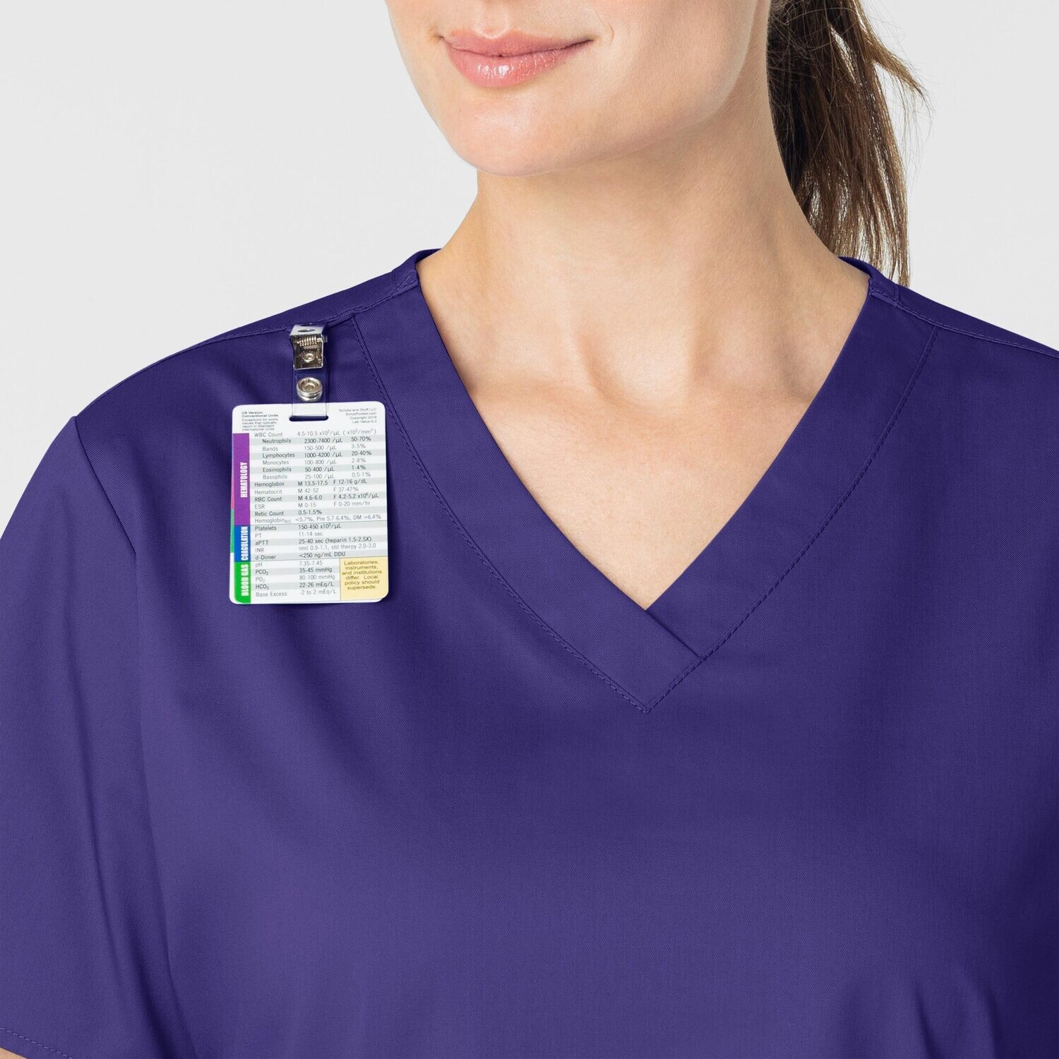 Casacca donna 101 scollo a V grape
