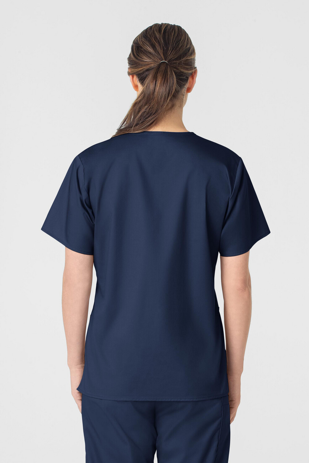 Casacca donna 101 scollo a V navy blue