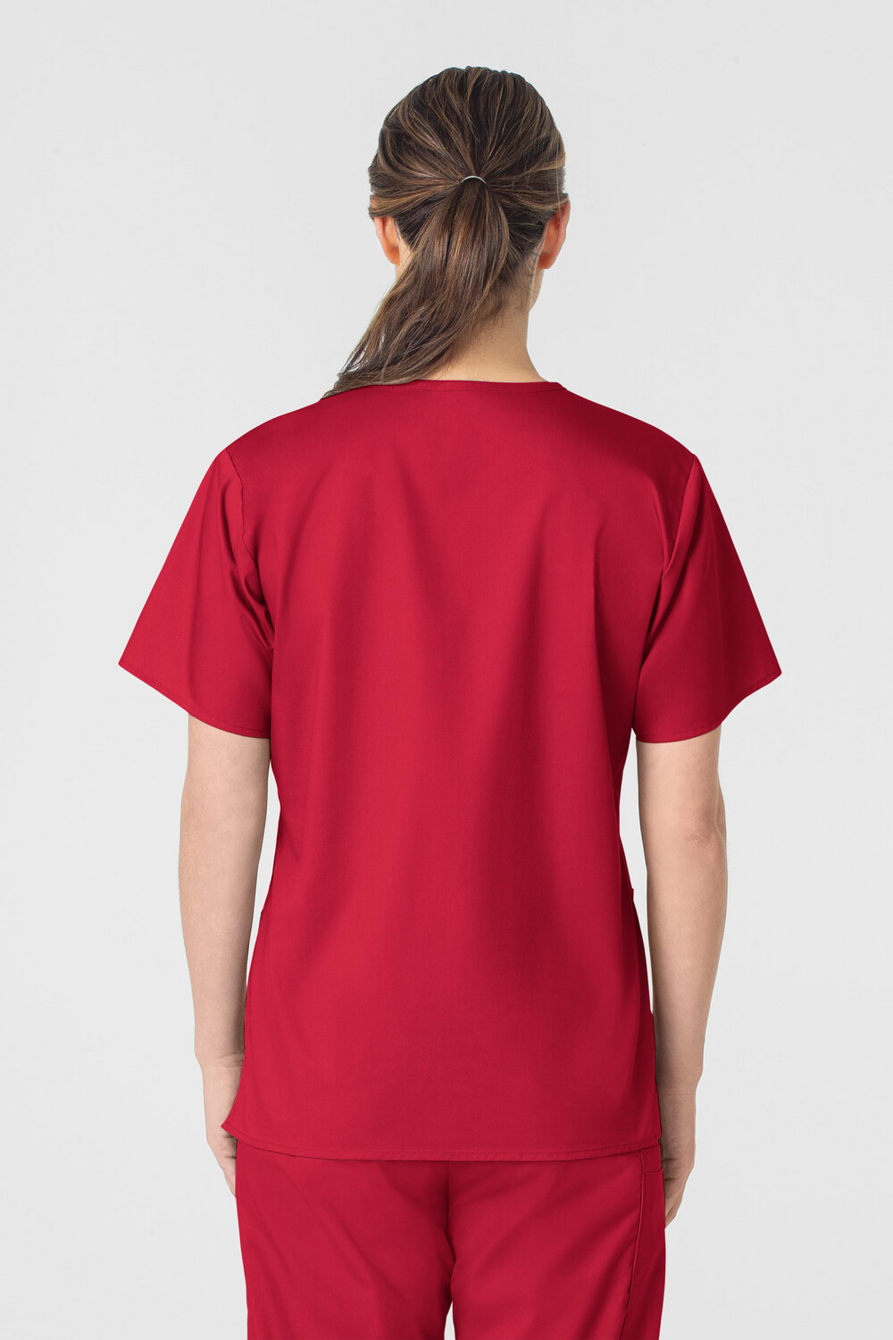 Casacca donna 101 scollo a V red