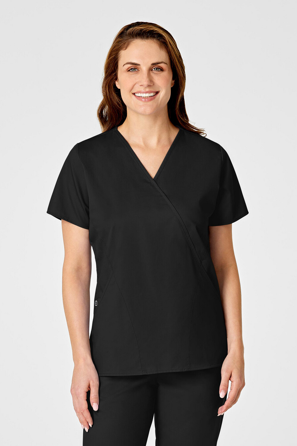 Casacca donna 102 scollo a Y black
