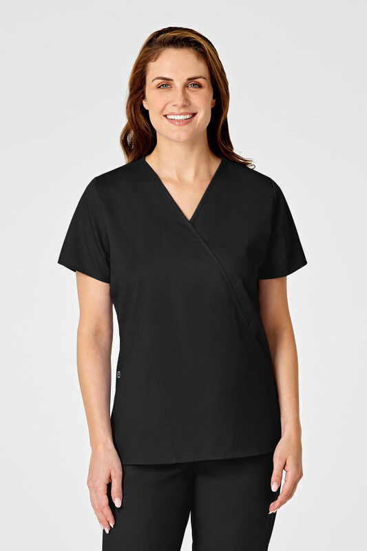 Casacca donna 102 scollo a Y black