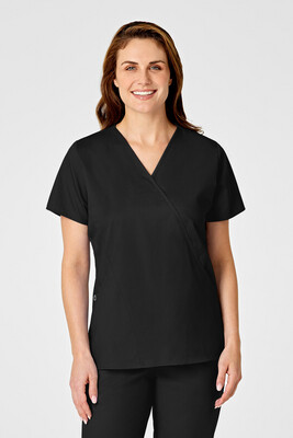 Casacca donna 102 scollo a Y black