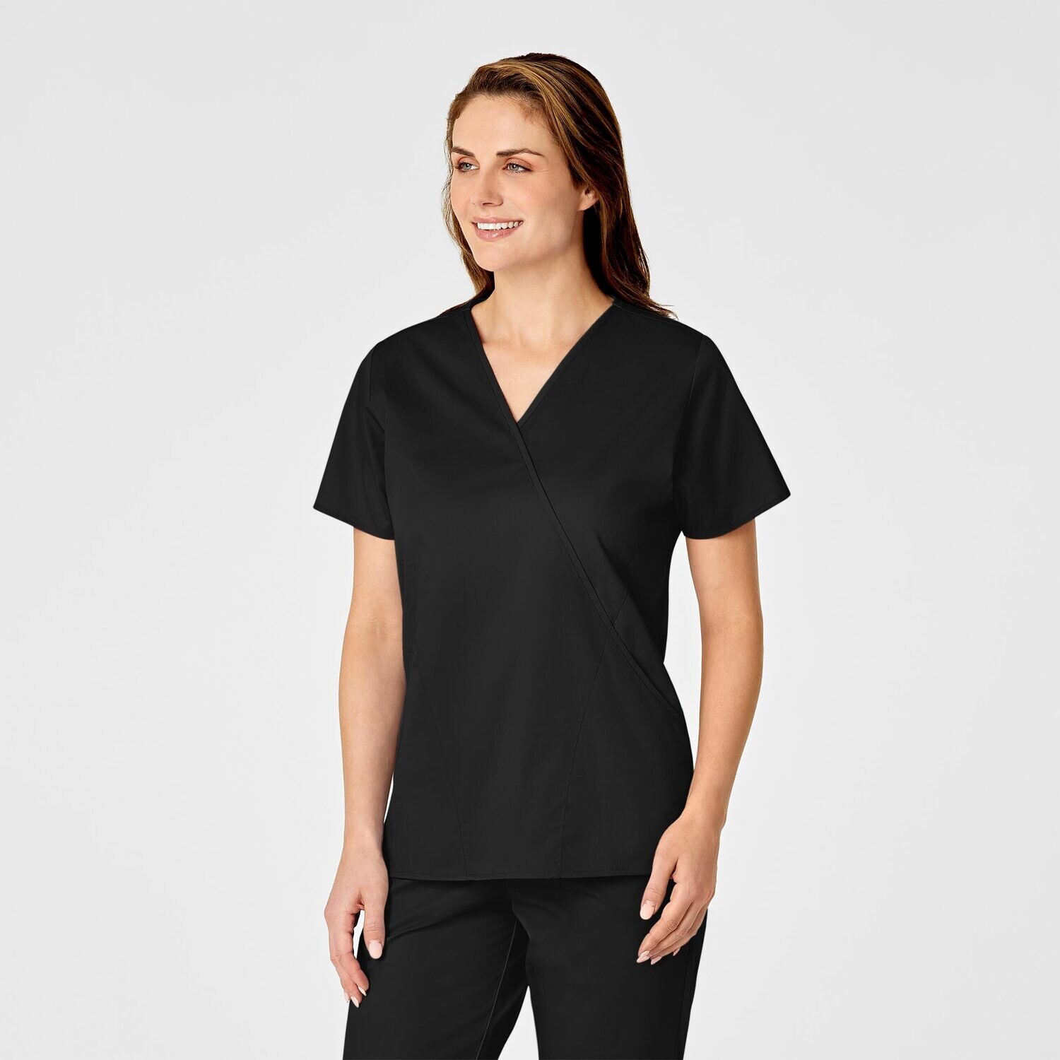 Casacca donna 102 scollo a Y black
