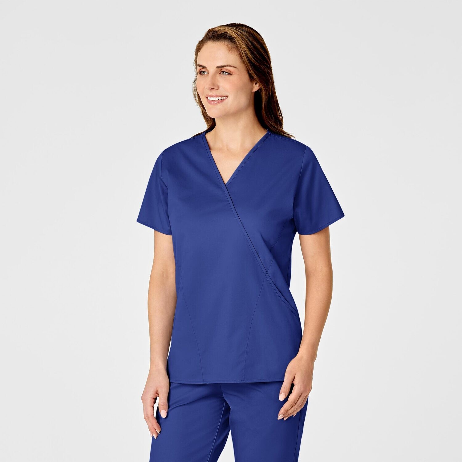 Casacca donna 102 scollo a Y galaxy blue