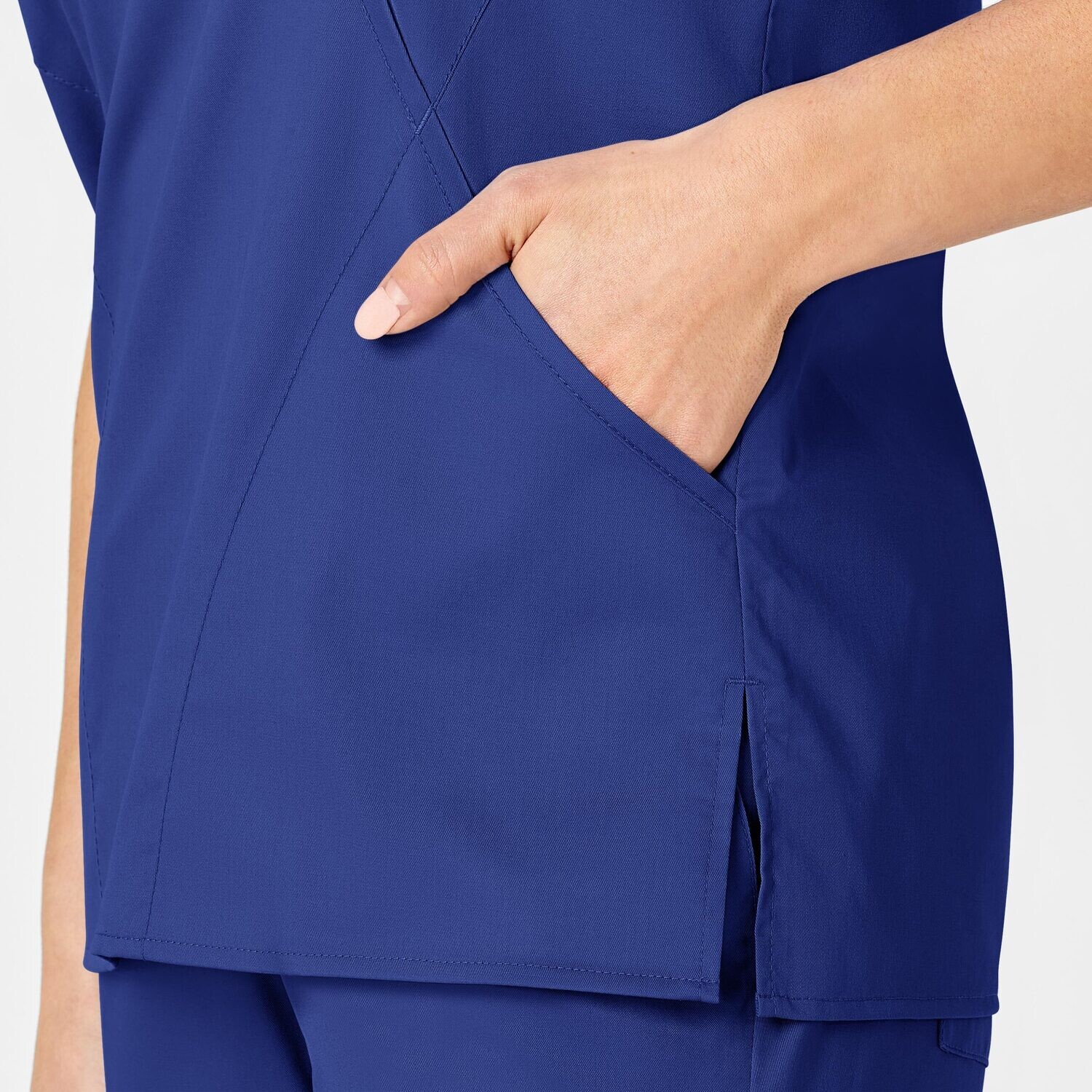 Casacca donna 102 scollo a Y galaxy blue