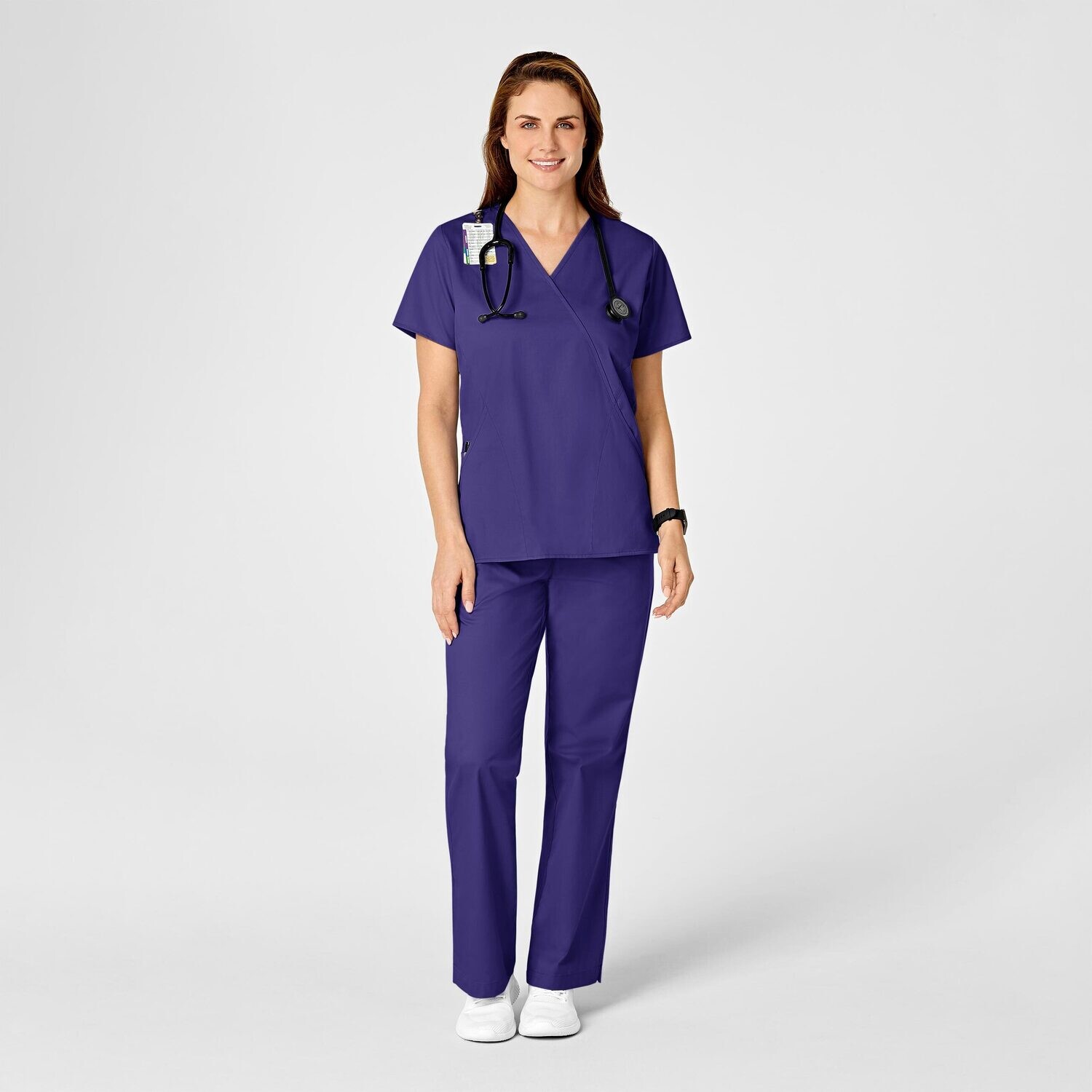 Casacca donna 102 scollo a Y grape