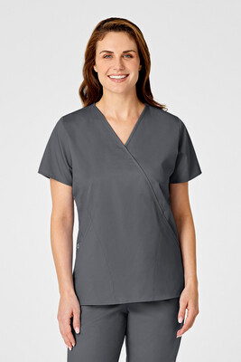 Casacca donna 102 scollo a Y pewter