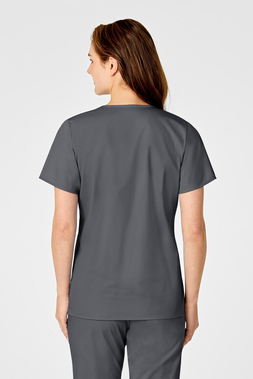 Casacca donna 102 scollo a Y pewter