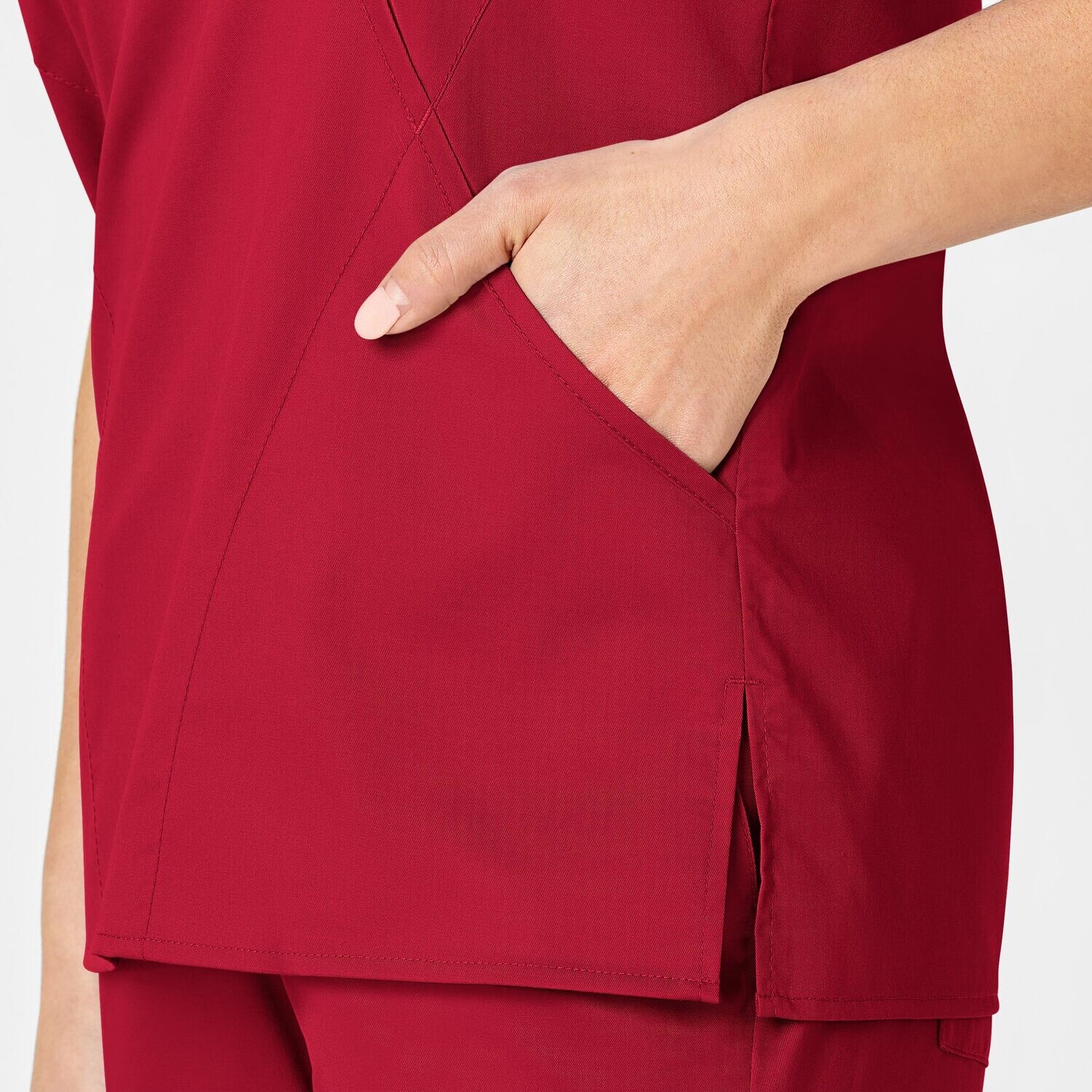 Casacca donna 102 scollo a Y red