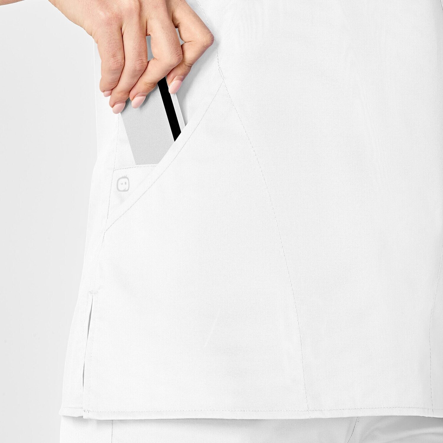 Casacca donna 102 scollo a Y white