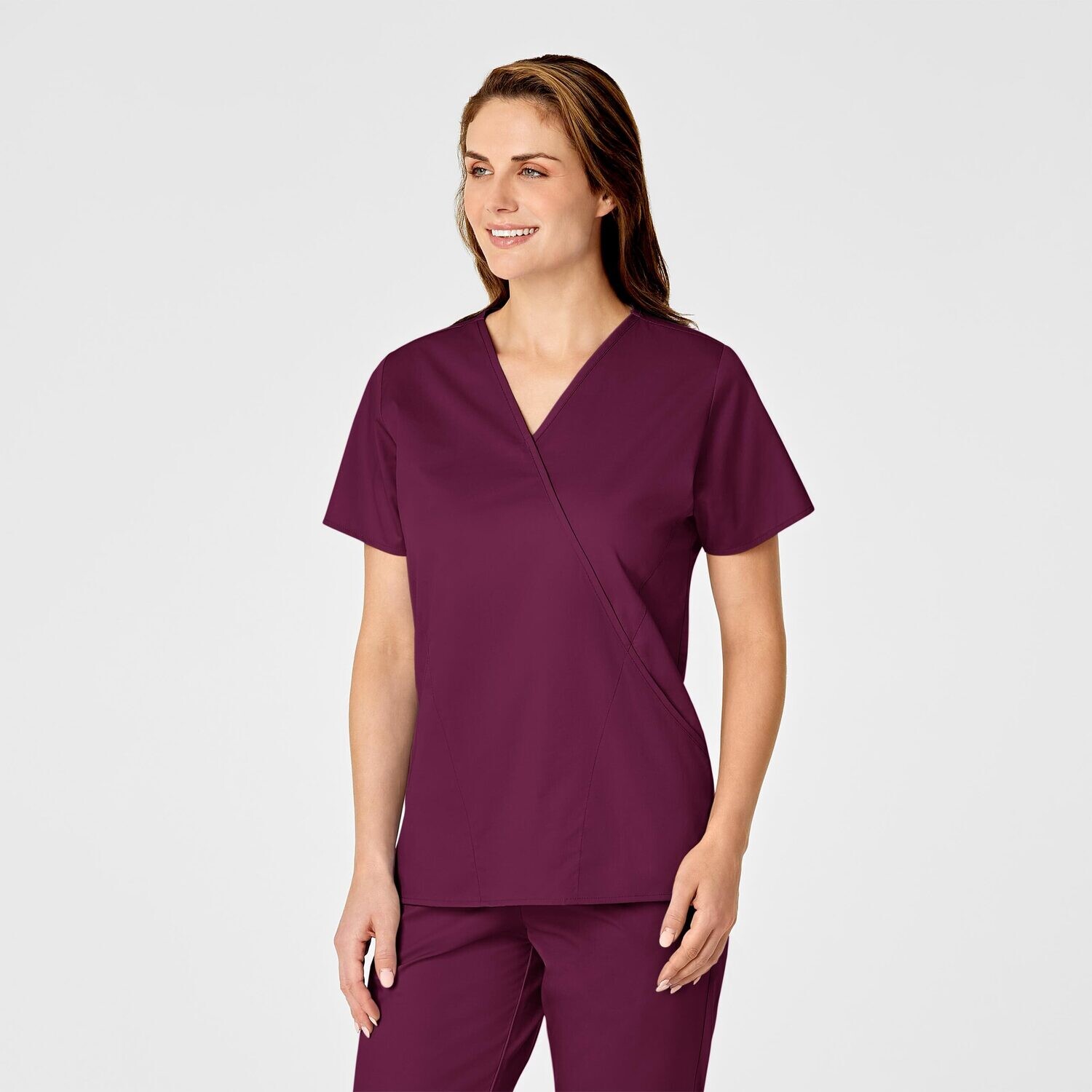 Casacca donna 102 scollo a Y wine