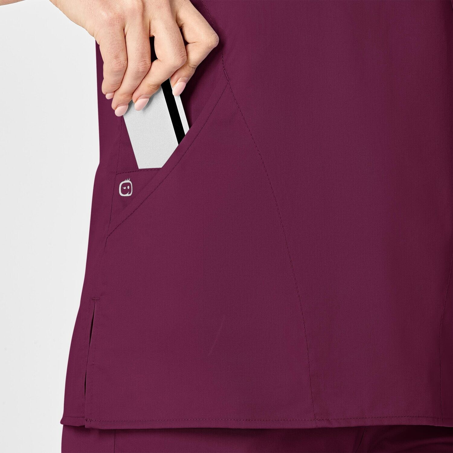 Casacca donna 102 scollo a Y wine