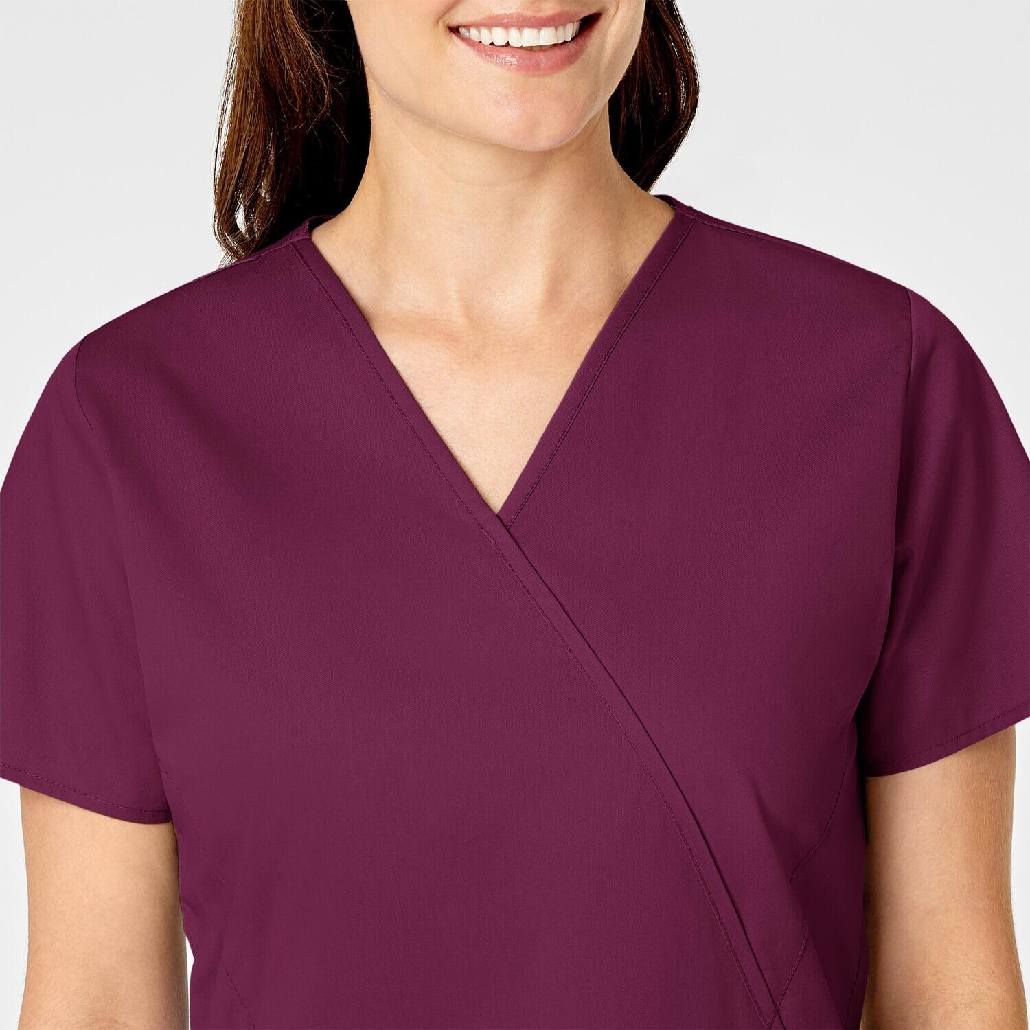 Casacca donna 102 scollo a Y wine