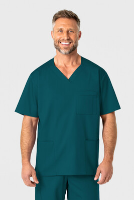 Casacca uomo 103 scollo a V caribbean blue