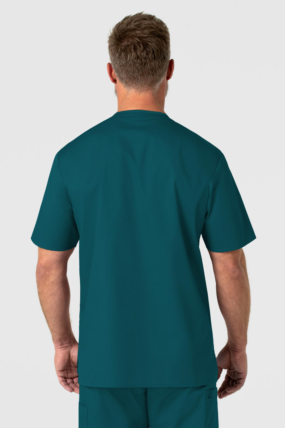 Casacca uomo 103 scollo a V caribbean blue
