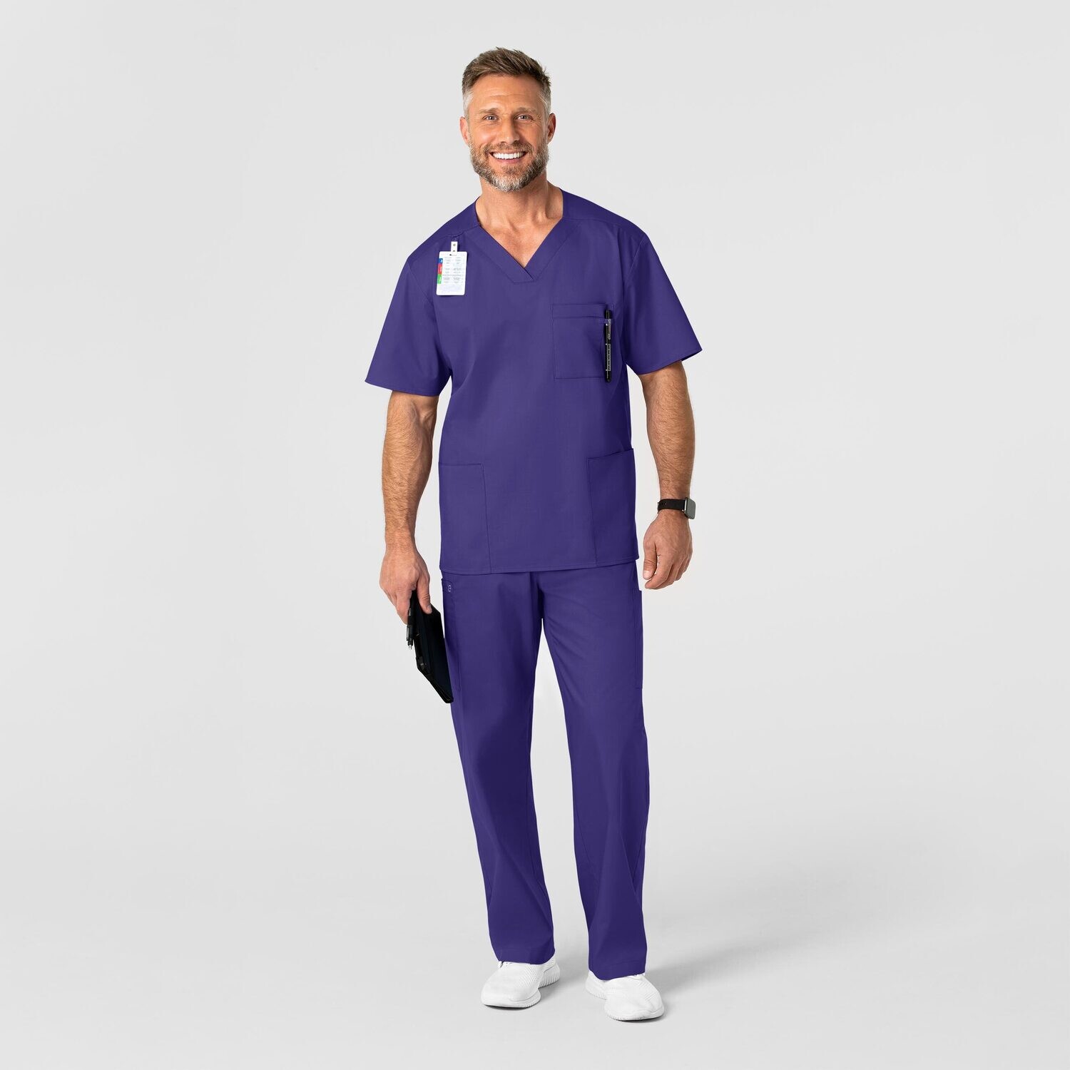 Casacca uomo 103 scollo a V grape