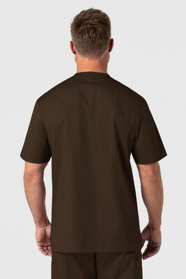 Casacca uomo 103 scollo a V chocolate