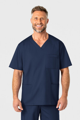 Casacca uomo 103 scollo a V navy blue
