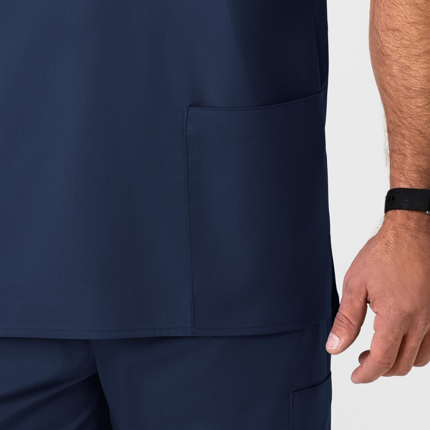 Casacca uomo 103 scollo a V navy blue