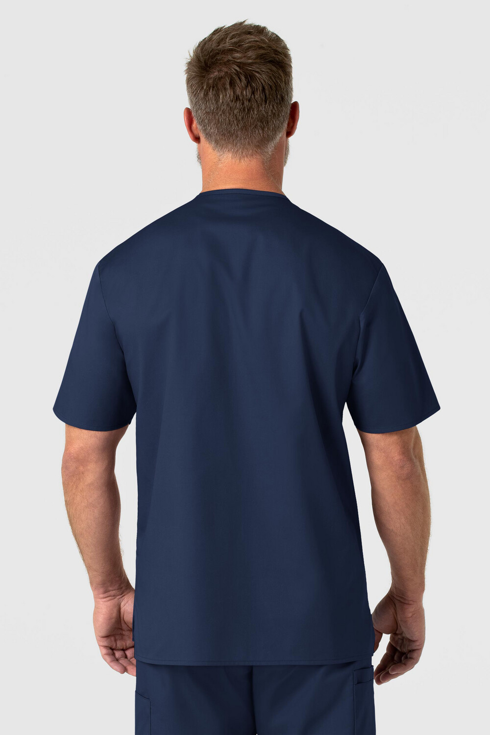 Casacca uomo 103 scollo a V navy blue