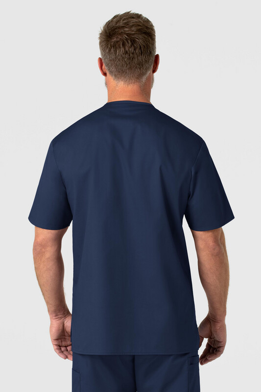 Casacca uomo 103 scollo a V navy blue