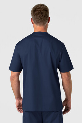 Casacca uomo 103 scollo a V navy blue
