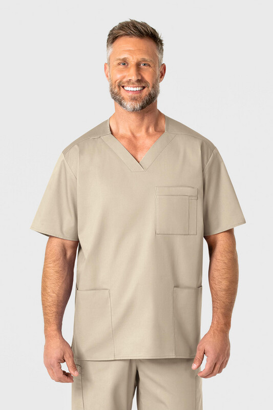 Casacca uomo 103 scollo a V khaki