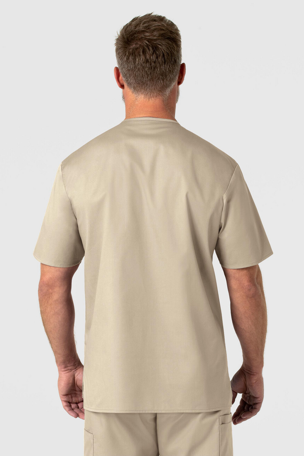 Casacca uomo 103 scollo a V khaki
