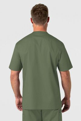 Casacca uomo 103 scollo a V olive