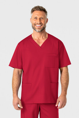 Casacca uomo 103 scollo a V red