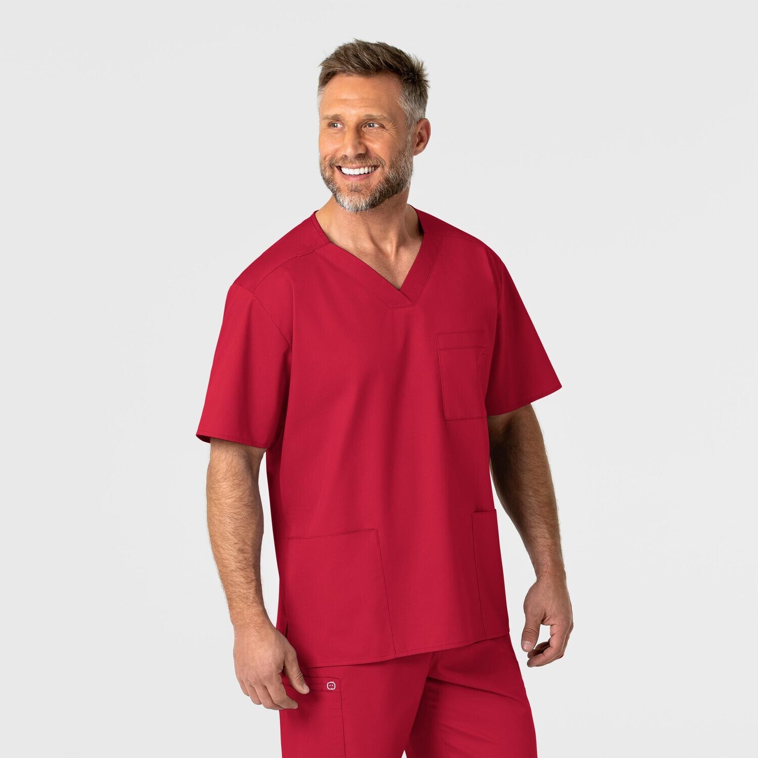 Casacca uomo 103 scollo a V red