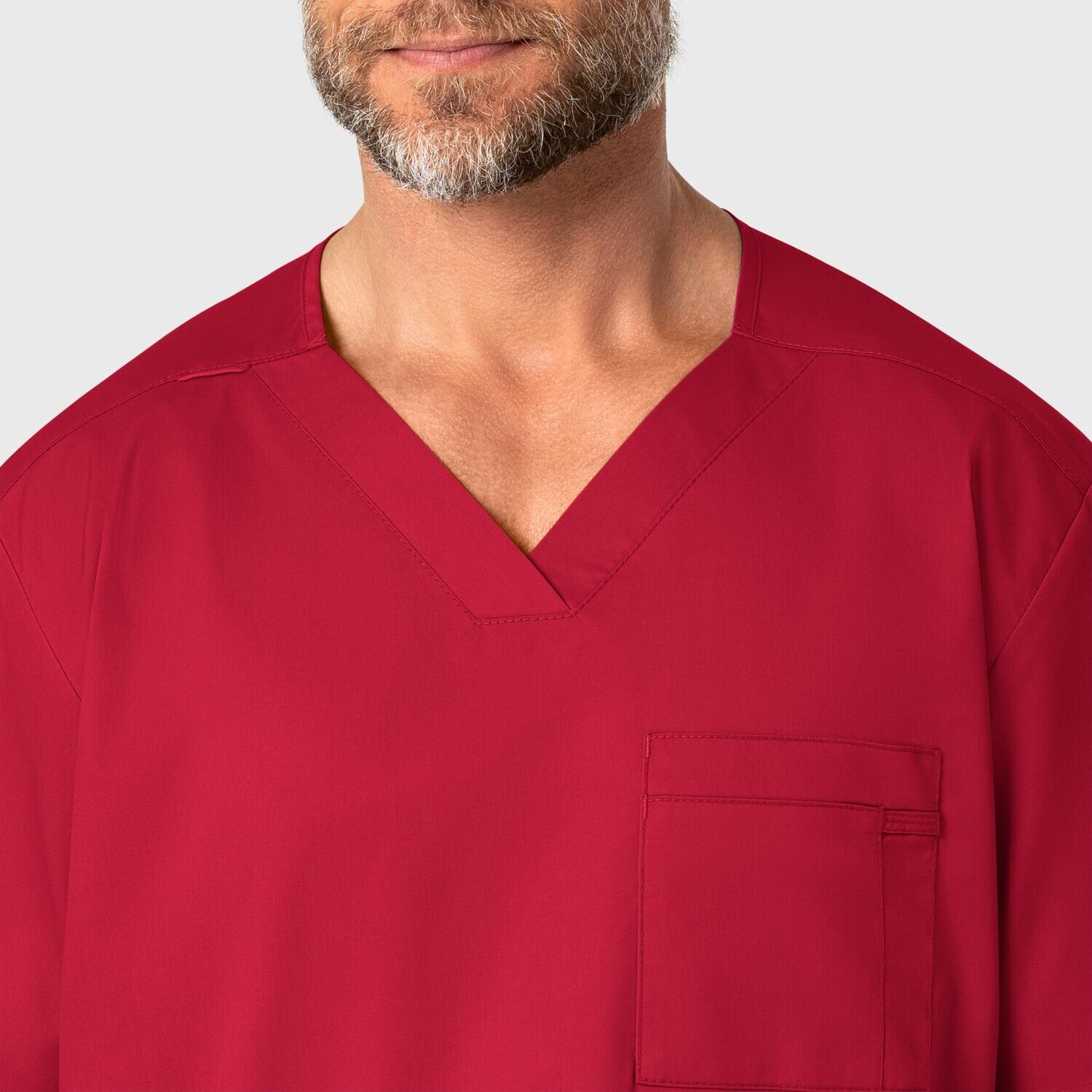 Casacca uomo 103 scollo a V red
